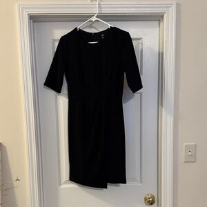 Lulu's Classic Black Mini Dress